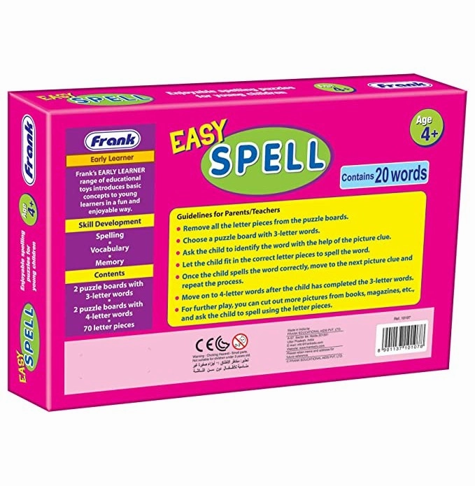 Frank Easy Spell Puzzle