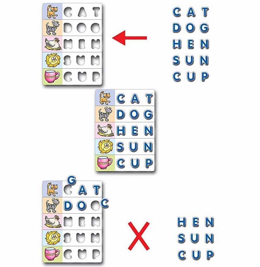 Frank Easy Spell Puzzle