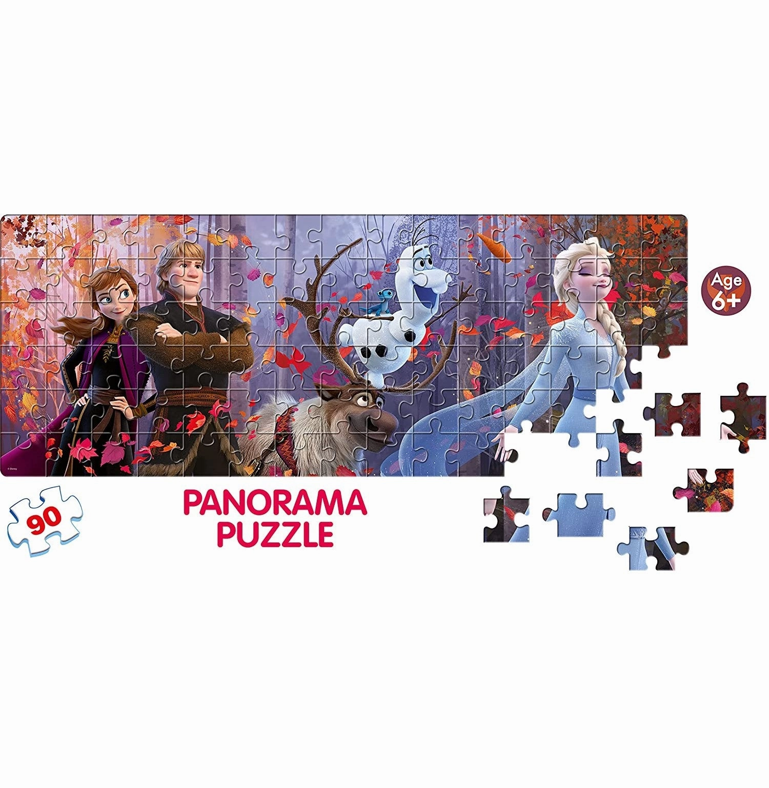 Frank Frozen 2 Panorama Puzzle -90 Pcs