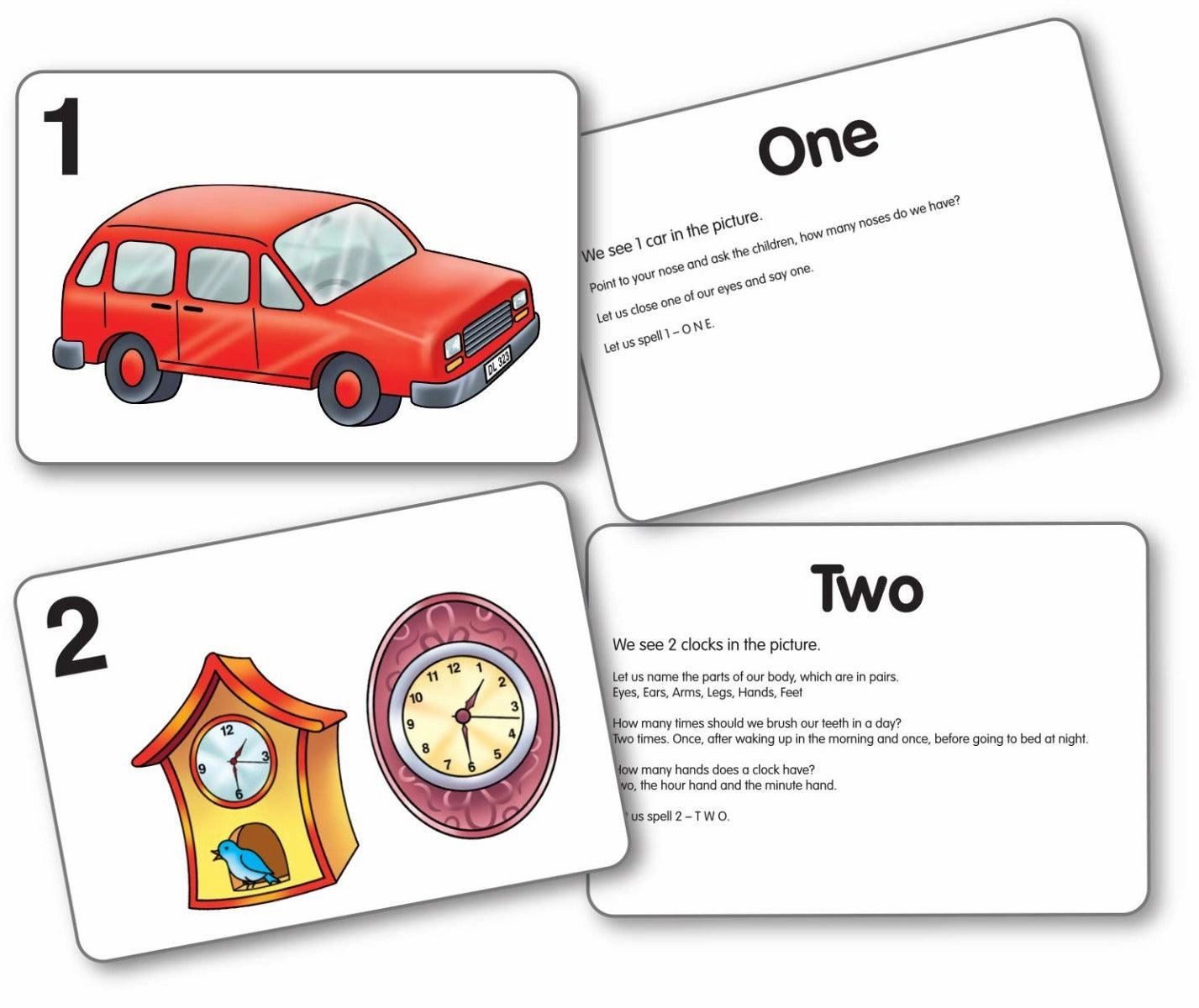 Frank Numbers - My Big Flash Cards for 3 Year Old Kids & Above