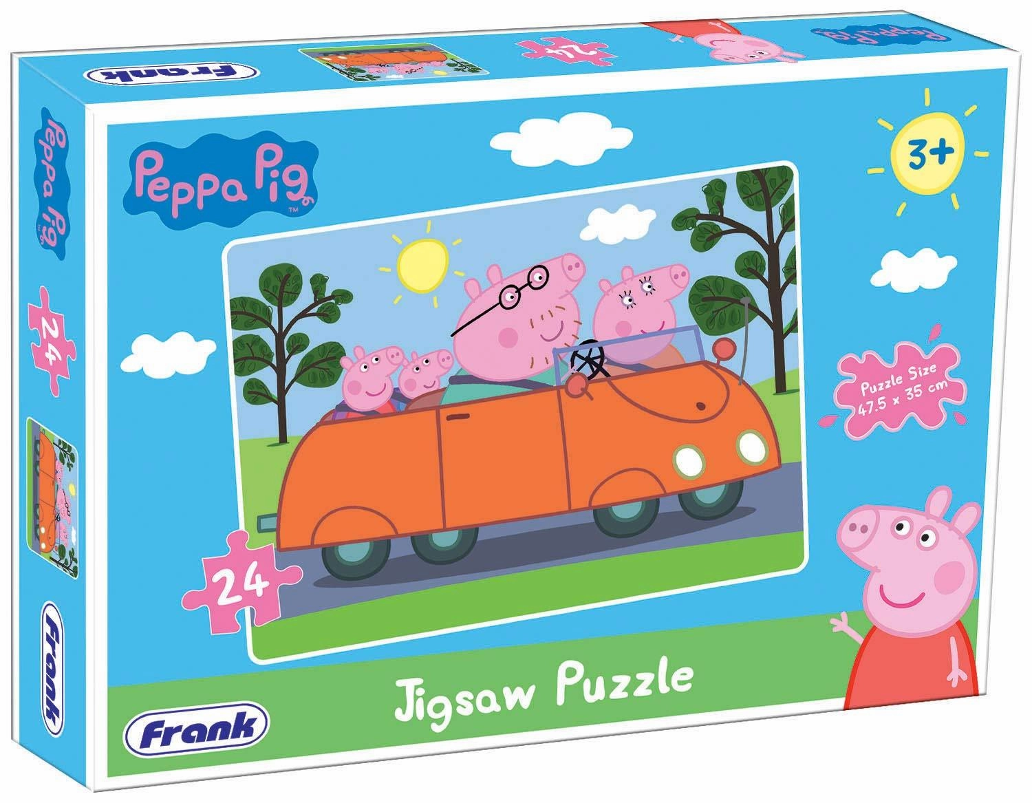 Frank Peppa Pig - Puzzle For 3 Year Old Kids And Above