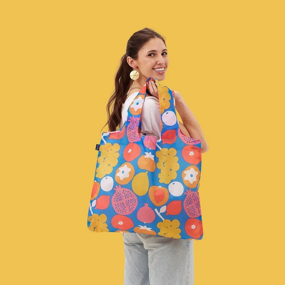 Fruity blu Reusable Shopping Bag-Machine washable