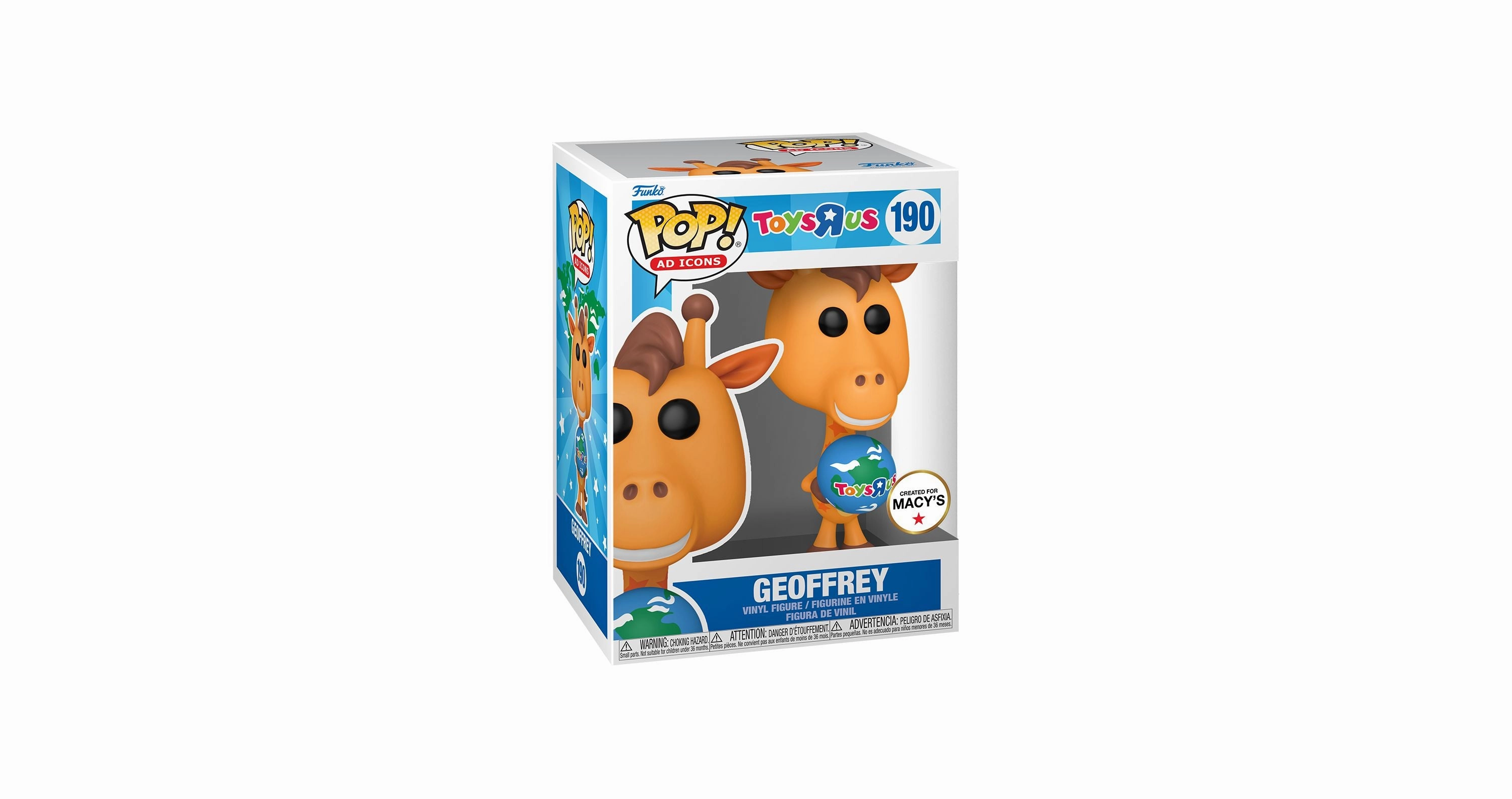 Funko POP Ad Icons 5.2 inch Geoffrey with Globe Vinyl Figure