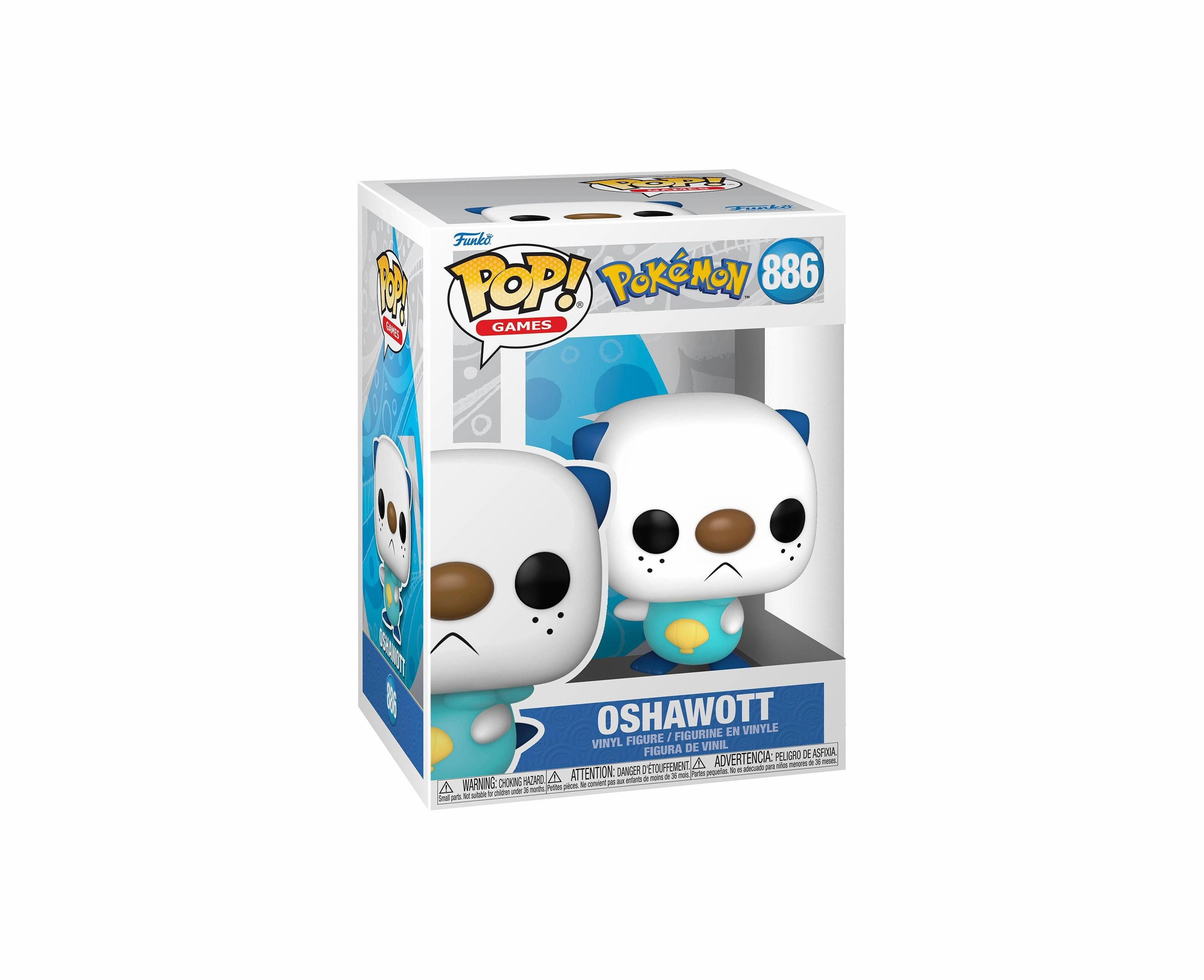 Funko POP! Pokemon 3.5 inch Vinyl Figure - Oshawott