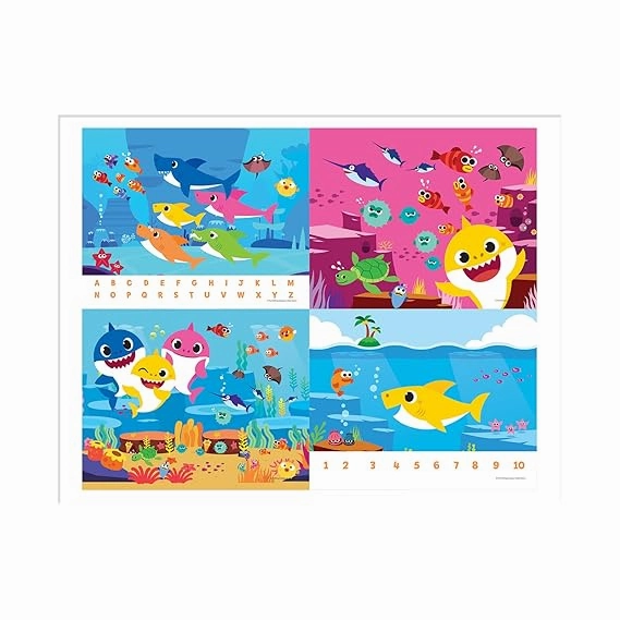 Funskool-Baby Shark Under Sea Adventure,Educational,120 Pieces,Puzzle,for 4 Year Old Kids and Above,Toy