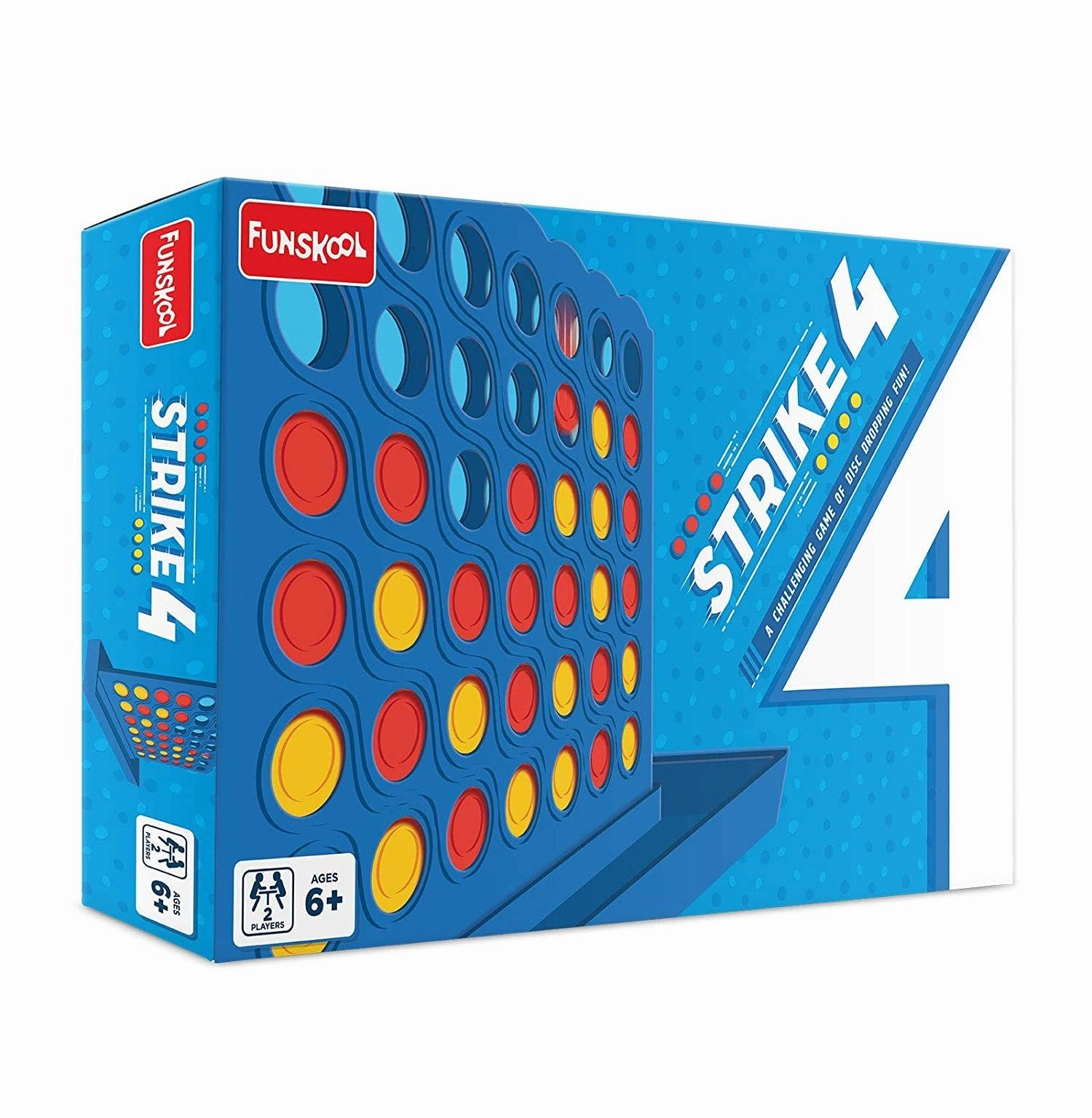 Funskool Games - Strike 4, Classic disc Dropping Game