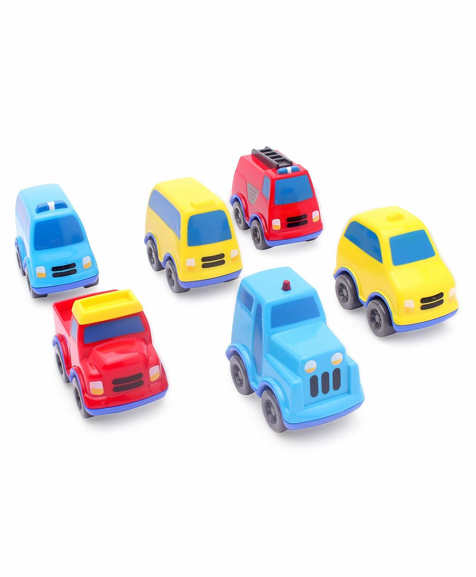 Funskool Giggles Mini Vehicle City Series Gift Pack of 6 for Ages 2 