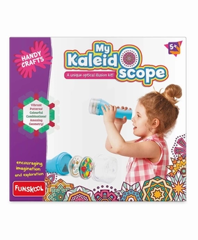 Funskool Handycrafts My Kaliedoscope - DIY Kaliedoscope Art & Craft Kit for Ages 5 