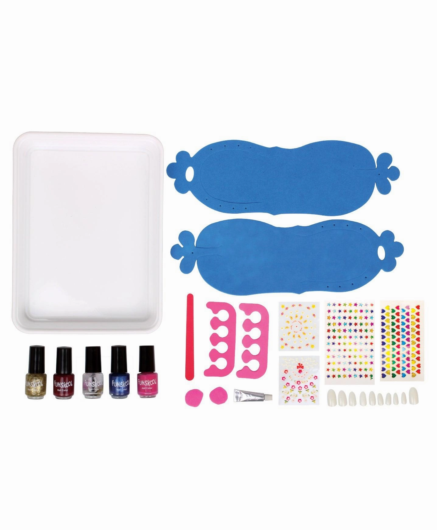 Funskool Handycrafts Style and Spa Kit - Pamper Your Nails Activity Kit for Ages 7 
