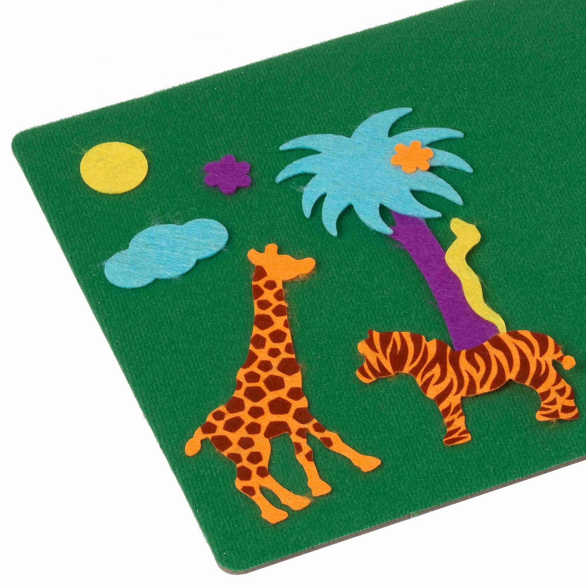 Fuzzy Felt Classic - Jungle