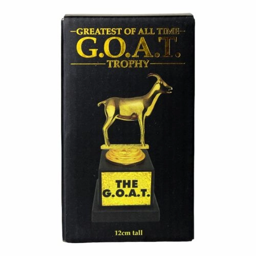 G.O.A.T. Trophy: Ultimate Gold-Plated Award