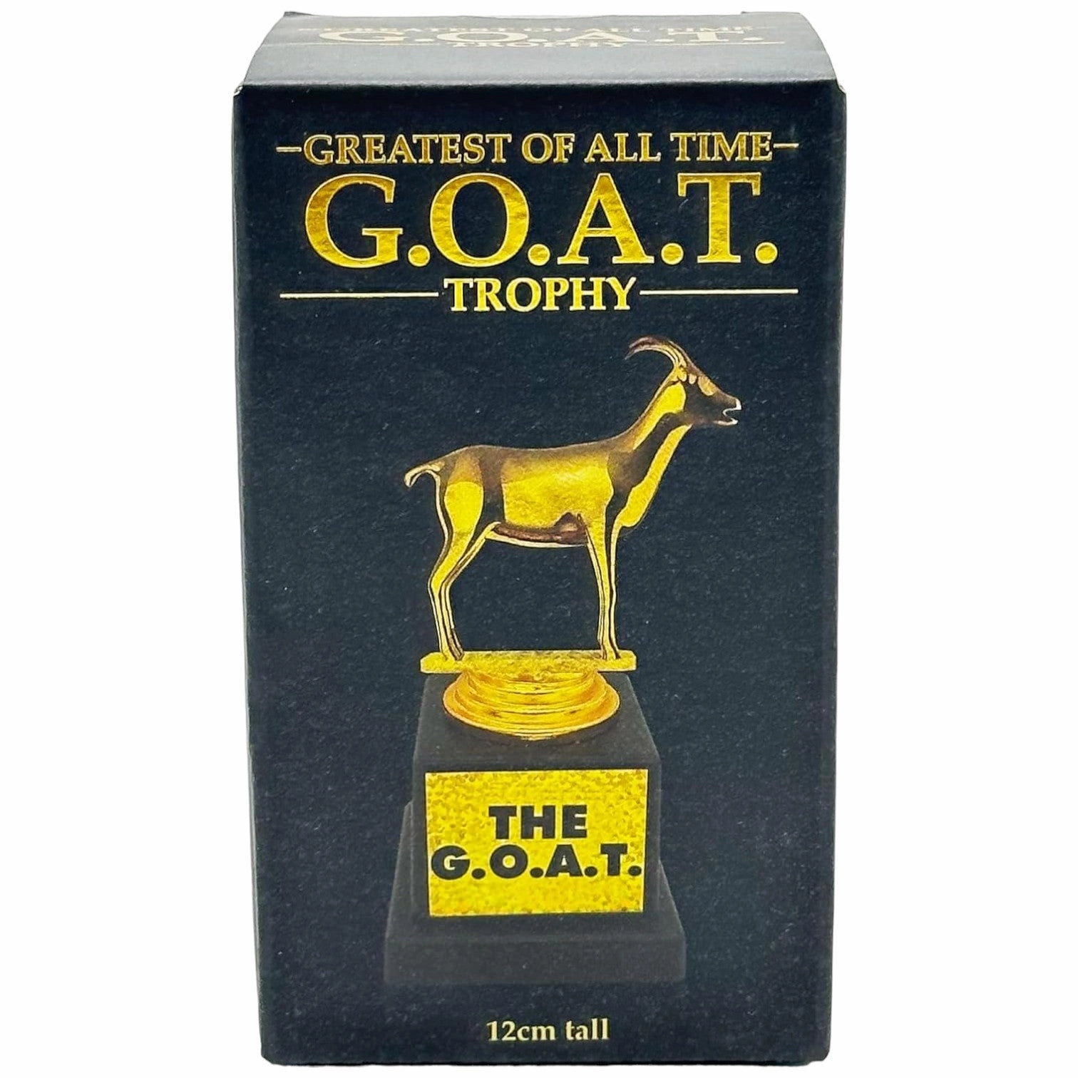 G.O.A.T. Trophy: Ultimate Gold-Plated Award