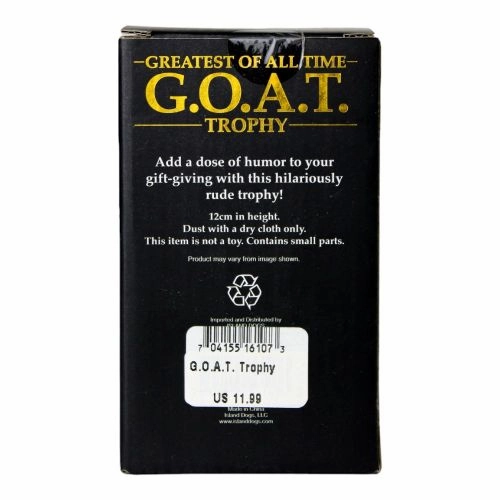 G.O.A.T. Trophy: Ultimate Gold-Plated Award
