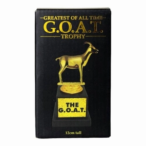 G.O.A.T. Trophy: Ultimate Gold-Plated Award