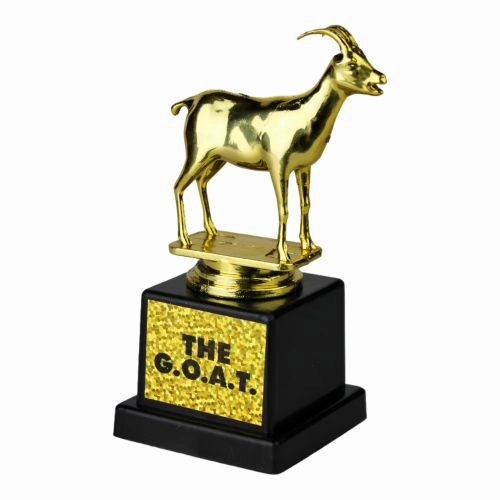 G.O.A.T. Trophy: Ultimate Gold-Plated Award