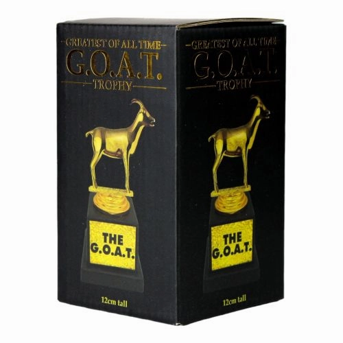 G.O.A.T. Trophy: Ultimate Gold-Plated Award