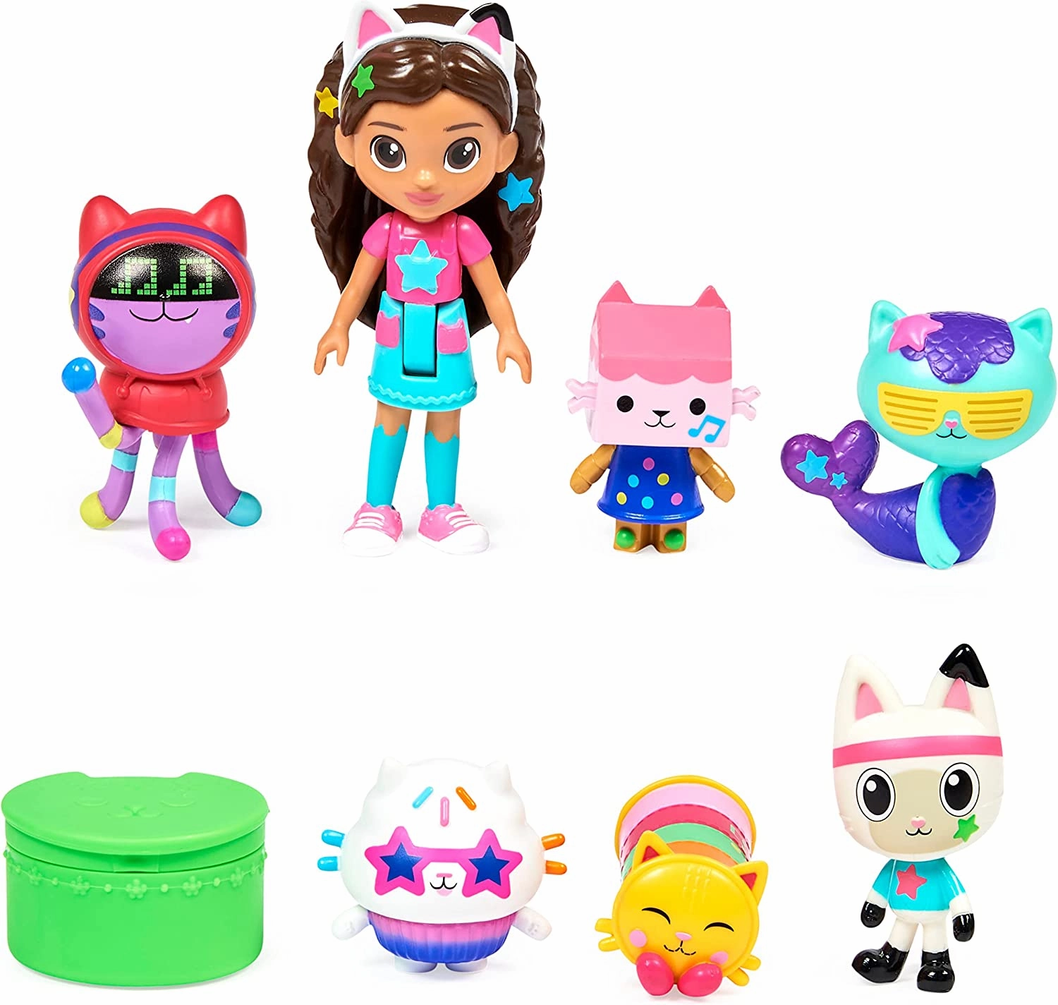 Gabby's Dollhouse Deluxe Dance Party Figure Set