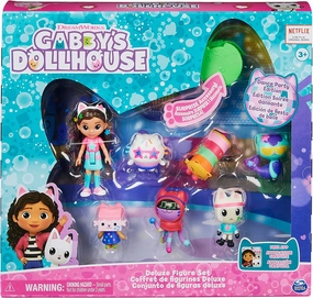 Gabby's Dollhouse Deluxe Dance Party Figure Set