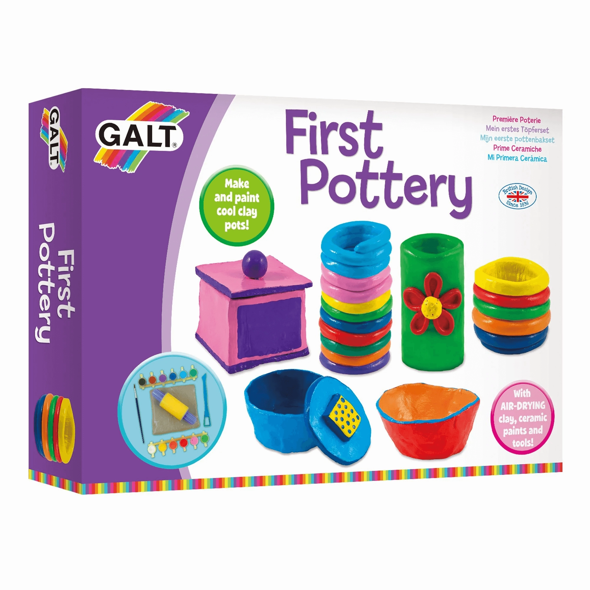 Galt Creative Cases Children's First Pottery Kit for Ages 6 and Up