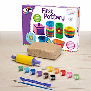 Galt Creative Cases Children's First Pottery Kit for Ages 6 and Up