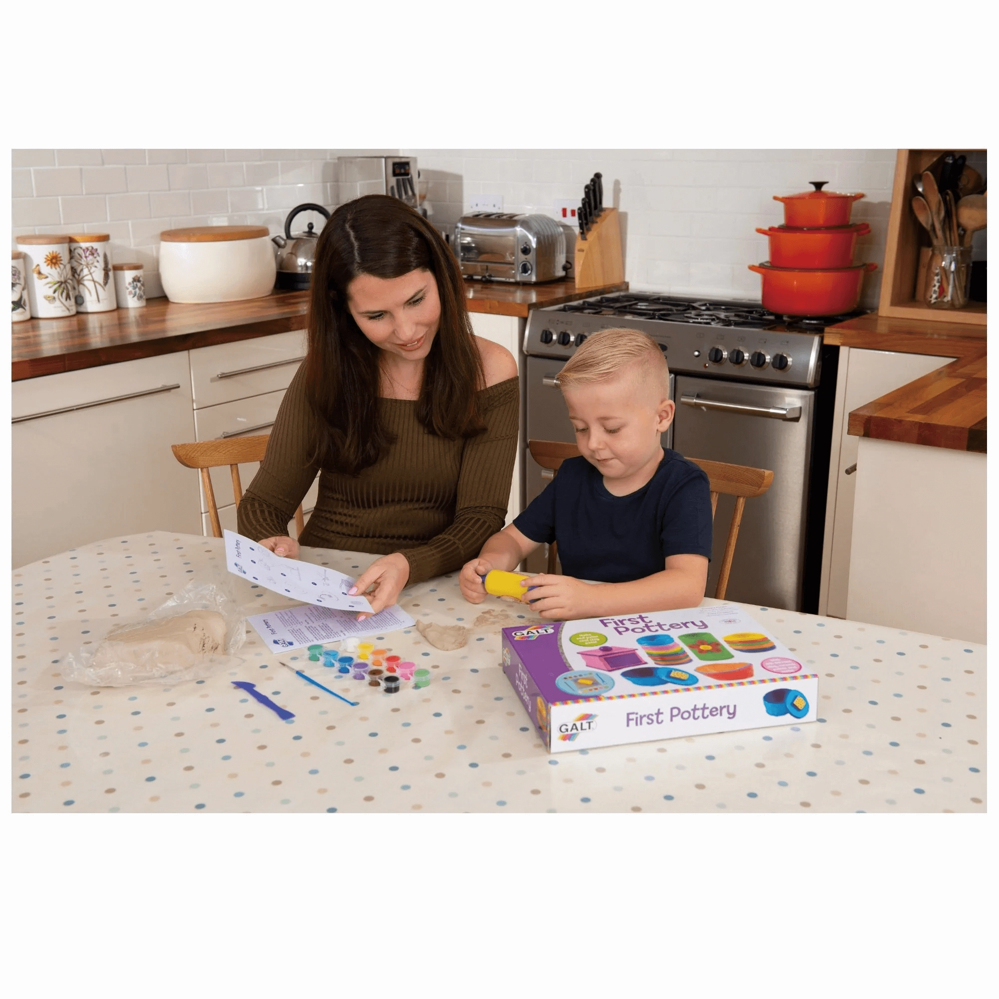 Galt Creative Cases Children's First Pottery Kit for Ages 6 and Up