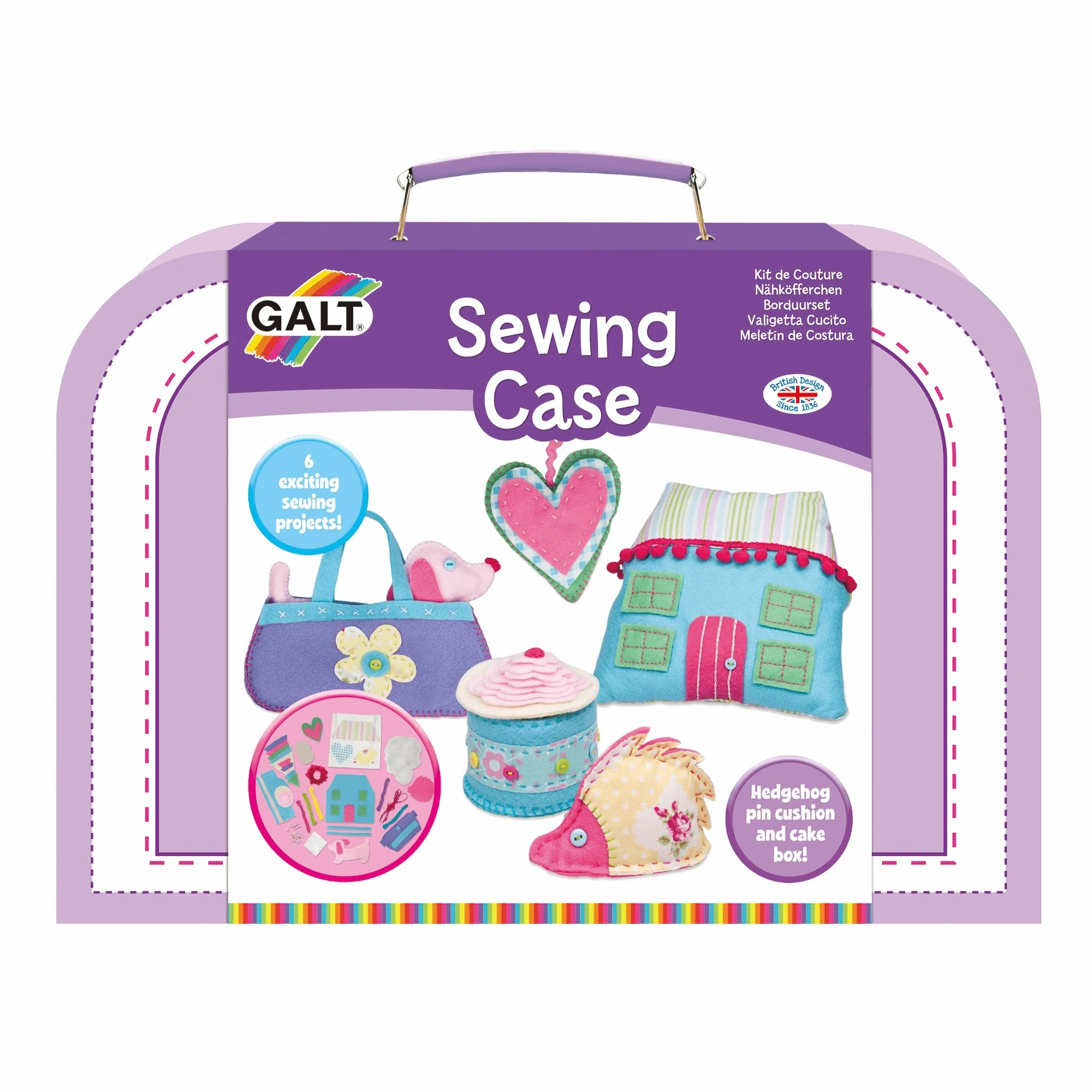 Galt Creative Cases Children's First Sewing Case for Ages 7 and Up