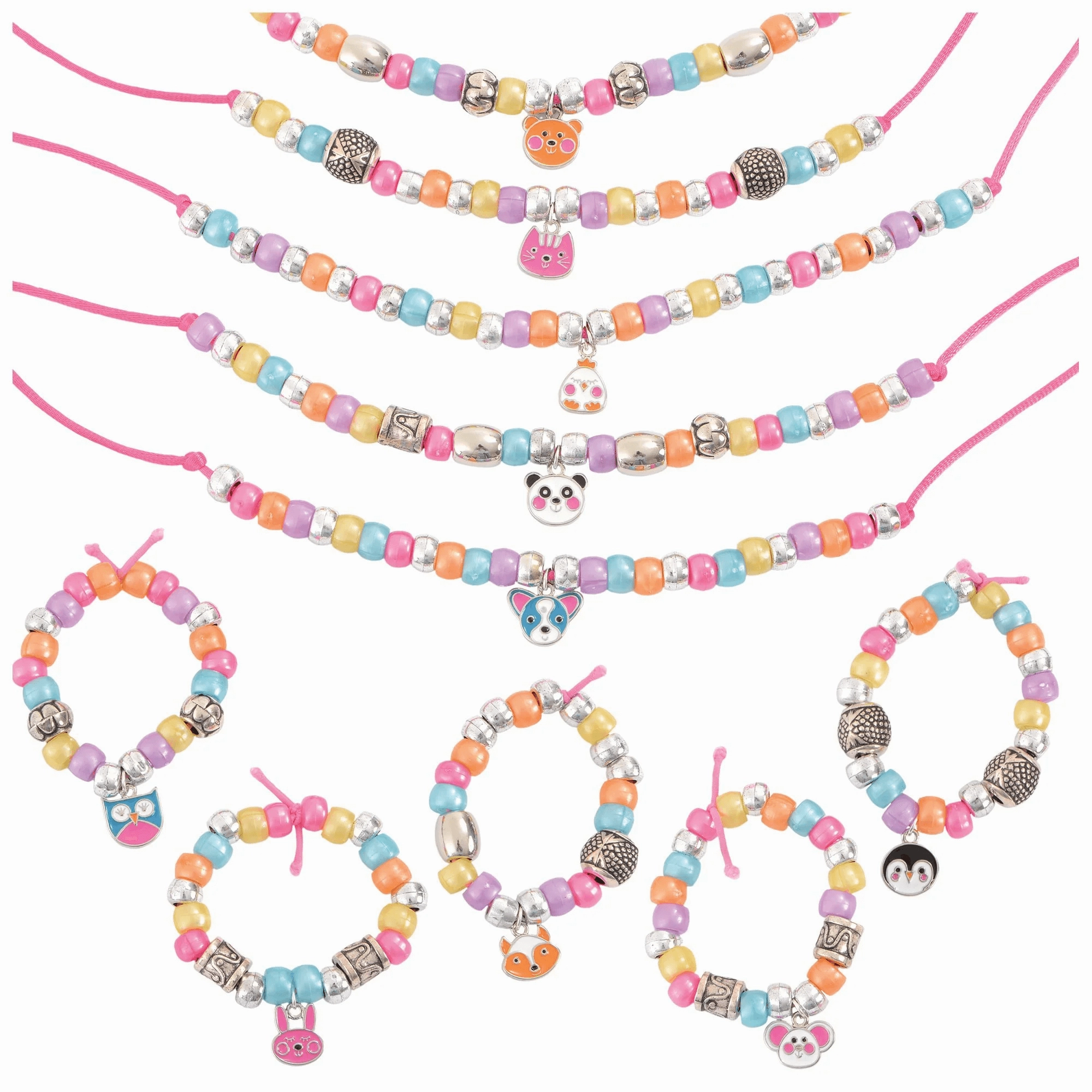 Galt Creative Cases Cute Charms Jewellery Making Kit for Ages 7 and Up