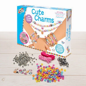 Galt Creative Cases Cute Charms Jewellery Making Kit for Ages 7 and Up