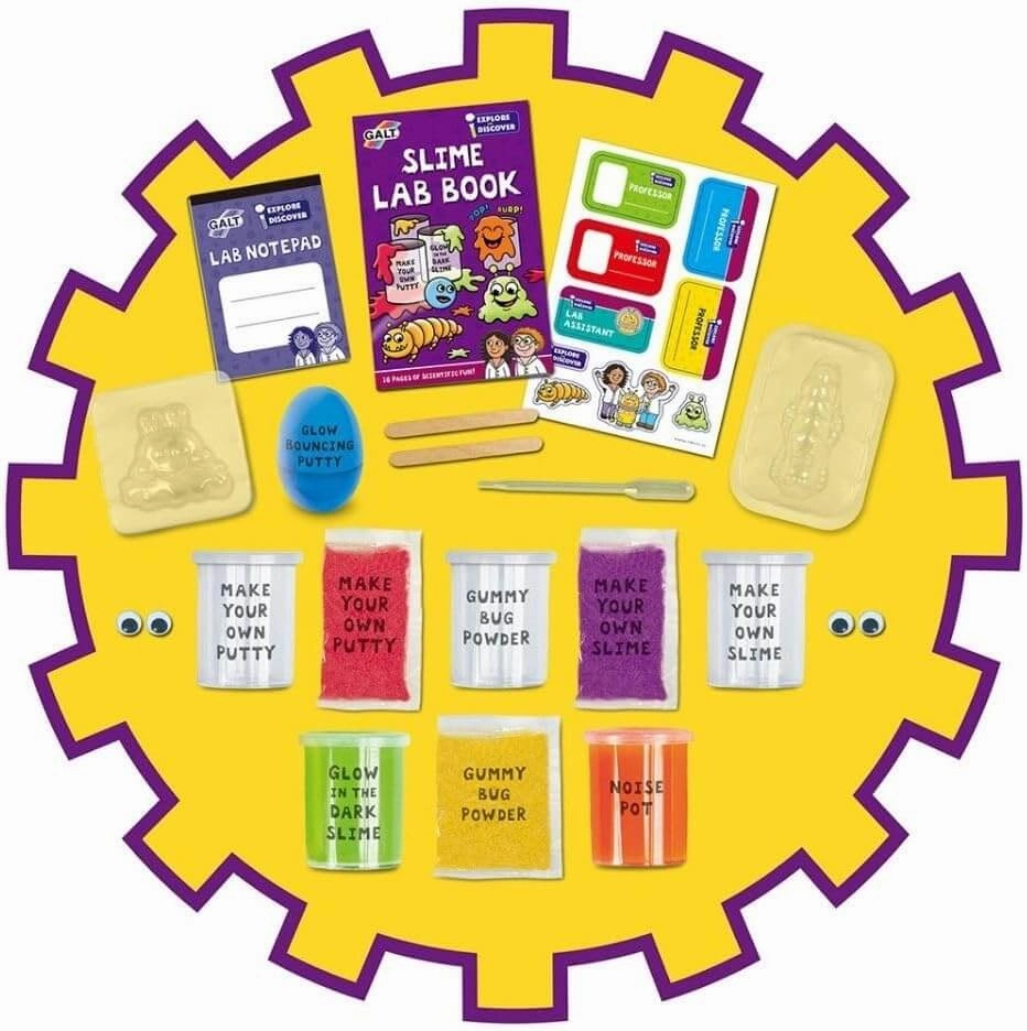 Galt Explore & Discover Slime Lab Experiment Kit for Ages 5 and Up