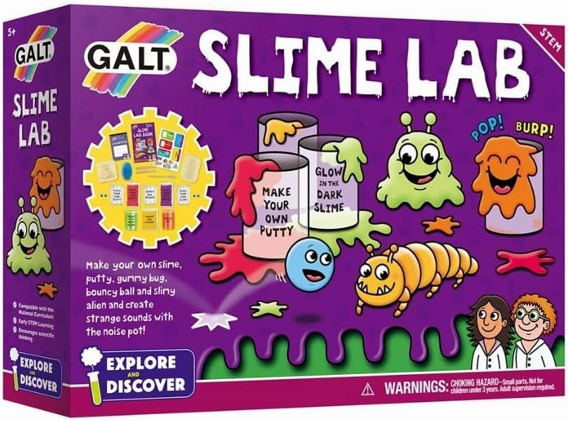 Galt Explore & Discover Slime Lab Experiment Kit for Ages 5 and Up