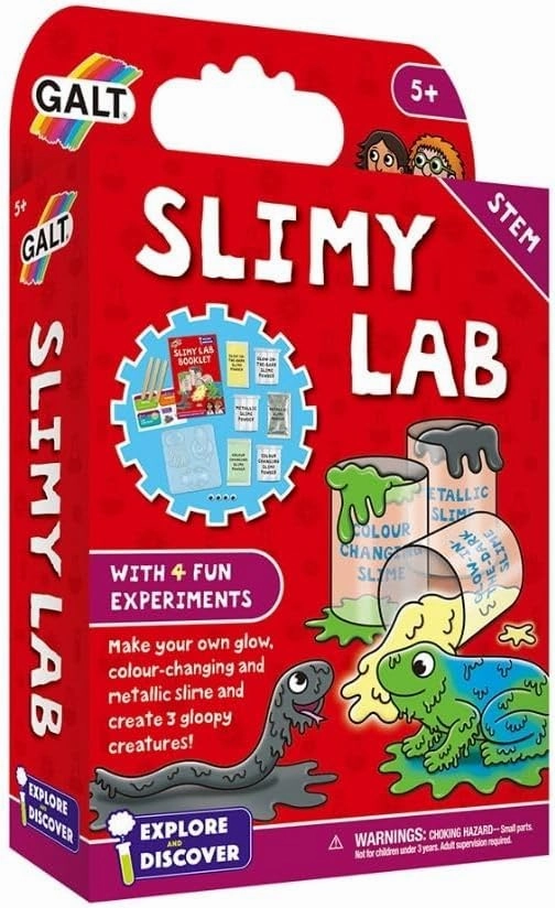 Galt Explore and Discover Slimy Lab Experiment Kit for Ages 5 and Up