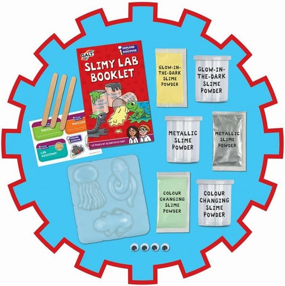 Galt Explore and Discover Slimy Lab Experiment Kit for Ages 5 and Up