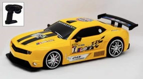 Game Rally Remote Control 1:12 Touring Car Chevrolet Camaro Yellow