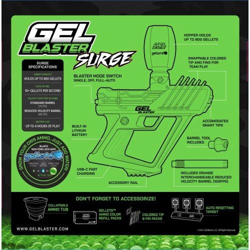 Gel Blaster Surge Core Blaster: Ultimate Backyard Battle Toy