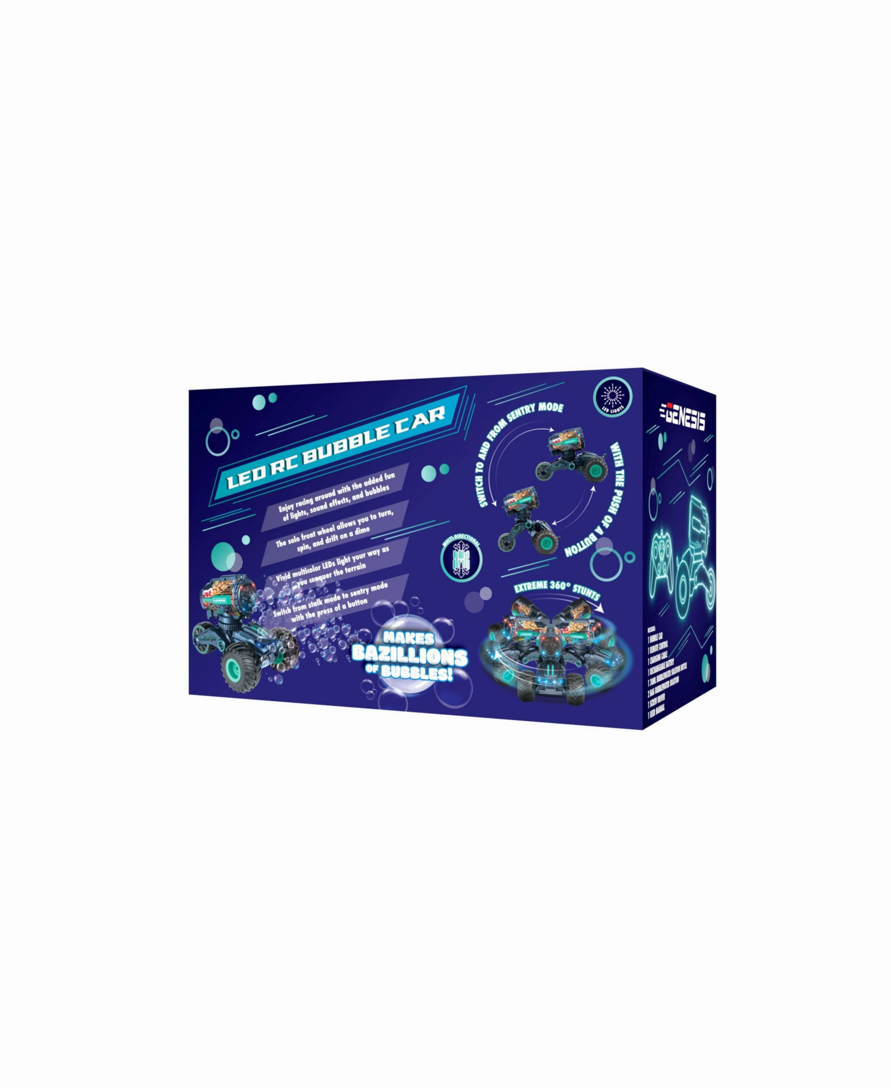 Genesis Urban Legends LED Bubble Blaster  Magic in Every Pop!