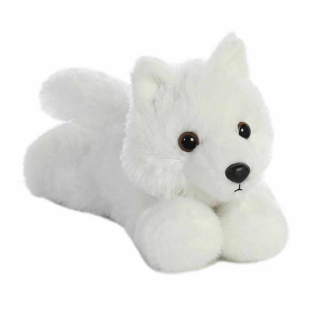 Ghost the White Wolf - Mini Flopsies