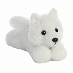Ghost the White Wolf - Mini Flopsies