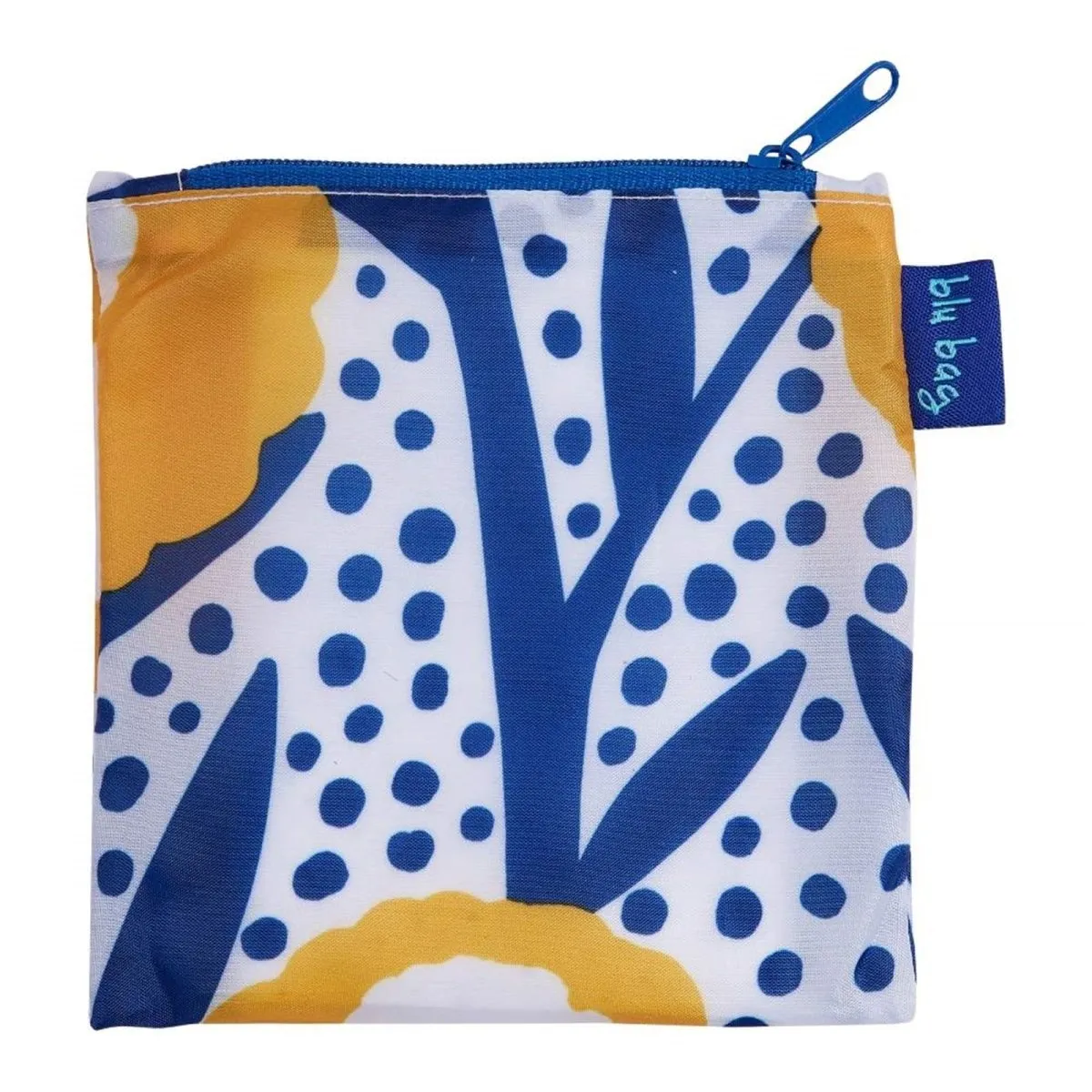 Golden Glow blu Reusable Shopping Bag-Machine washable