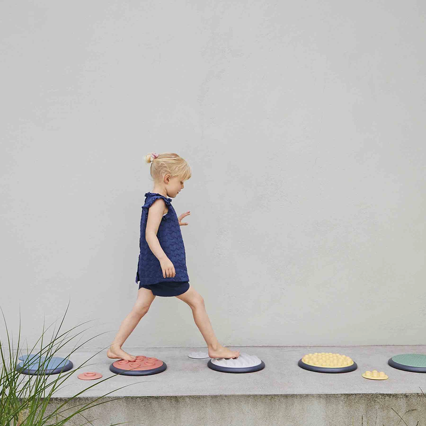GONGE Tactile Discs Nordic - Sensory Development Rubber Game Set