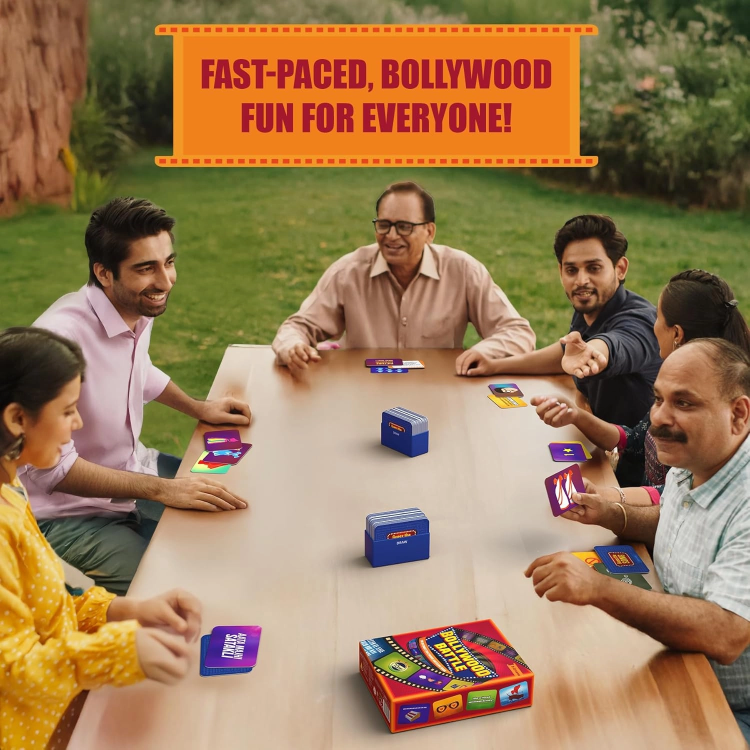 Gouda Games Bollywood Battle Trivia & Guessing Card Game For Ages 14 