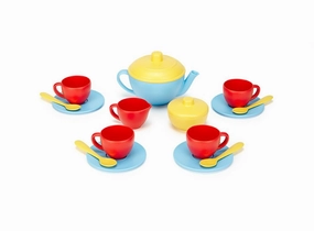 Green Toys Eco-Friendly Tea Set  Blue