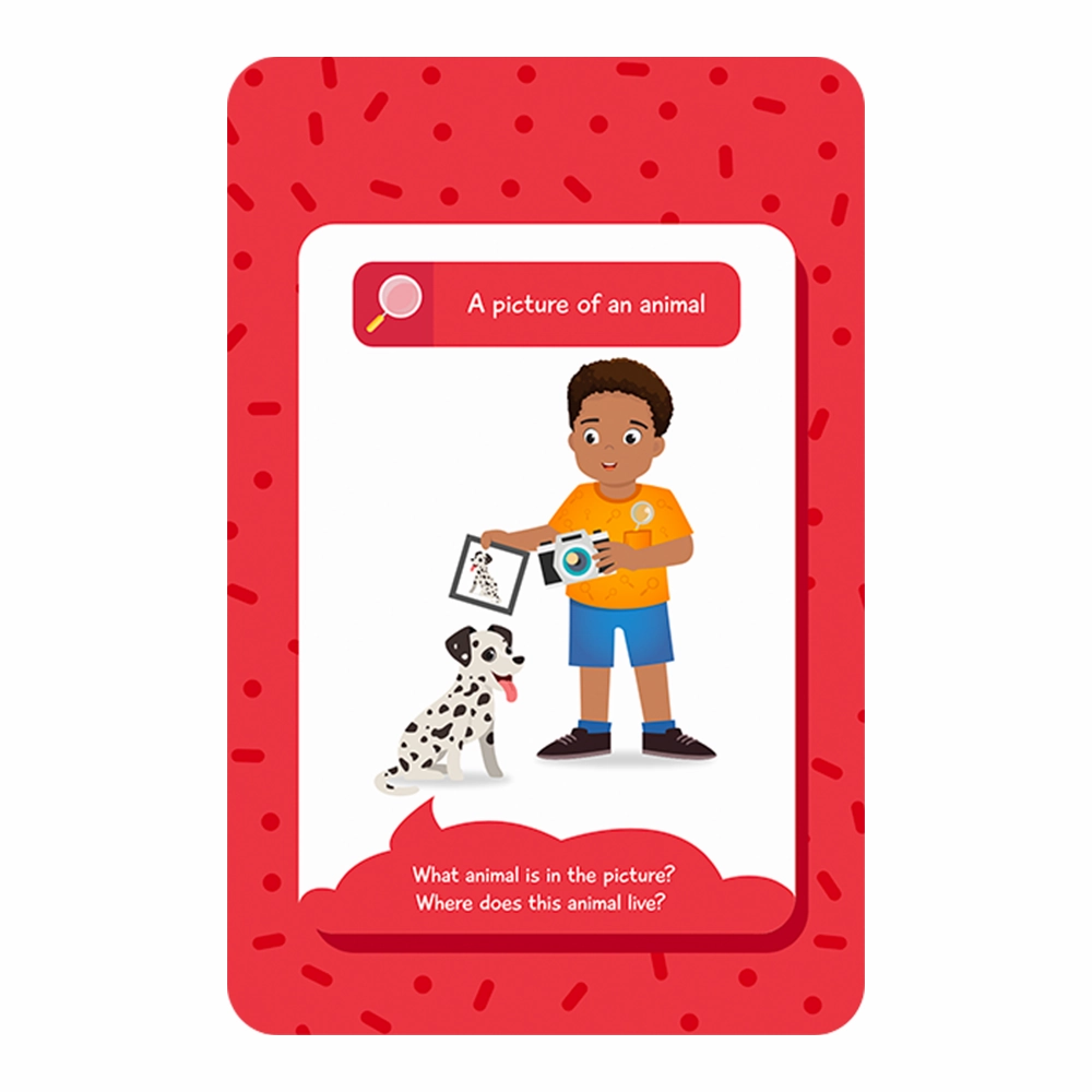 Guess in 10 Junior Animal World Educational Card Game