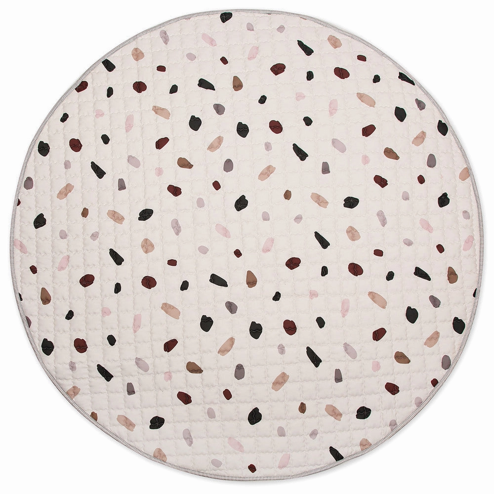 Hakuna Matte: Quilted Playmat  Confetti - 59" Circle, Padded Floor Blanket