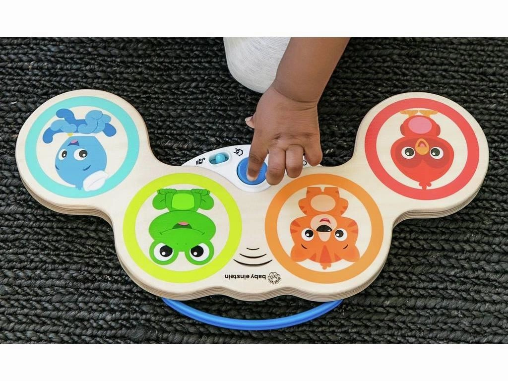Hape Baby Einstein Magic Touch Drums Musical Toy for Ages 1 and Up