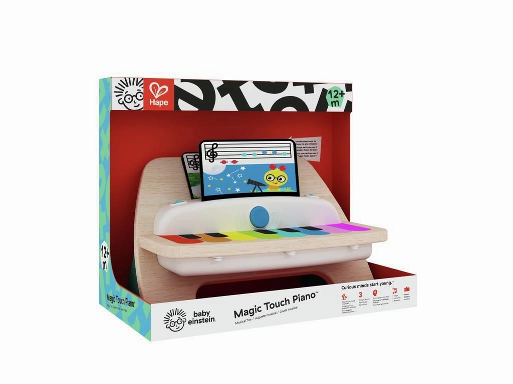Hape Baby Einstein Magic Touch Piano Musical Toy for Ages 1 and Up