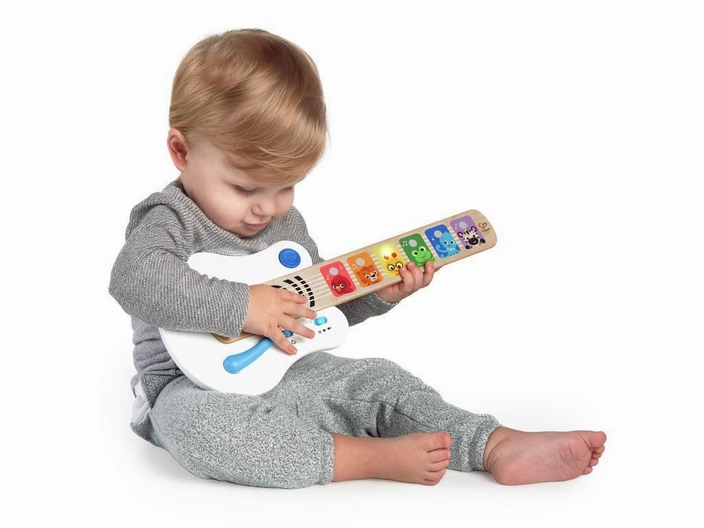 Hape Baby Einstein Magic Touch Strum Along Songs Guitar for Age 1 & Up