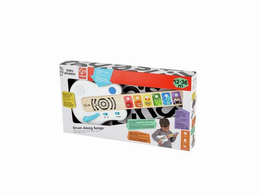 Hape Baby Einstein Magic Touch Strum Along Songs Guitar for Age 1 & Up