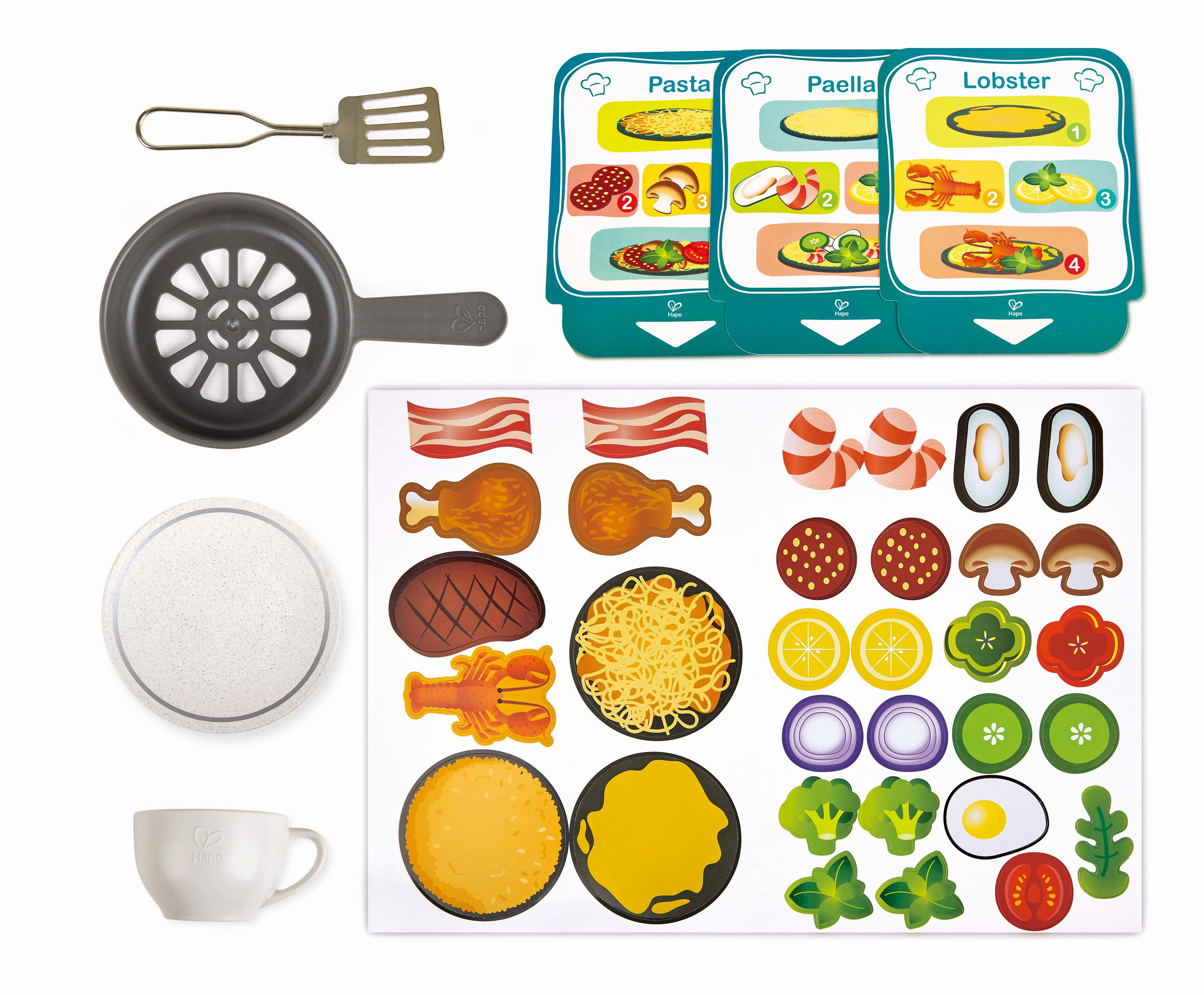 Hape Deluxe Kitchen Playset With Fan Fryer