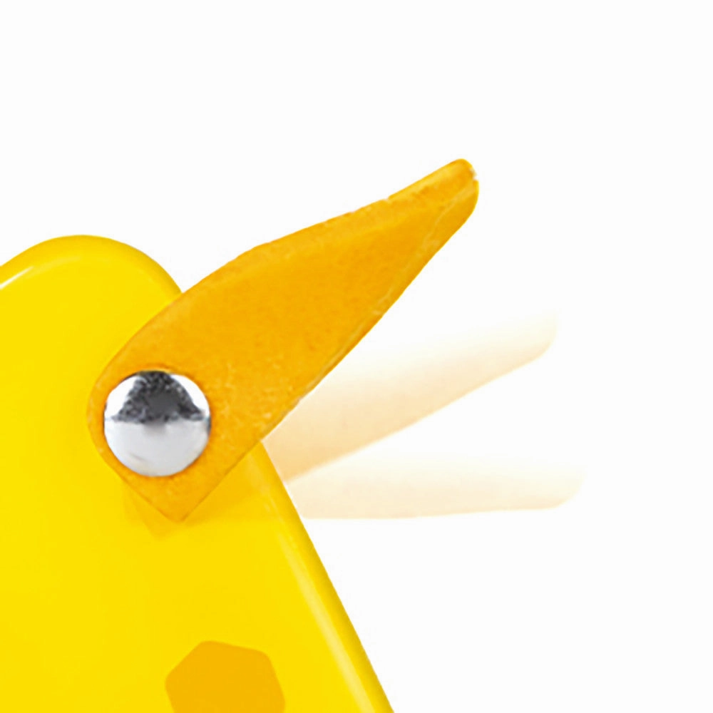 Hape Giraffe Pull Along Toy - Yellow