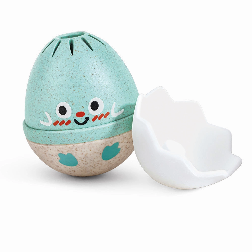 Hape Happy Hatchlings Wobble Rattles  3pc, Emotive Eggs Edition
